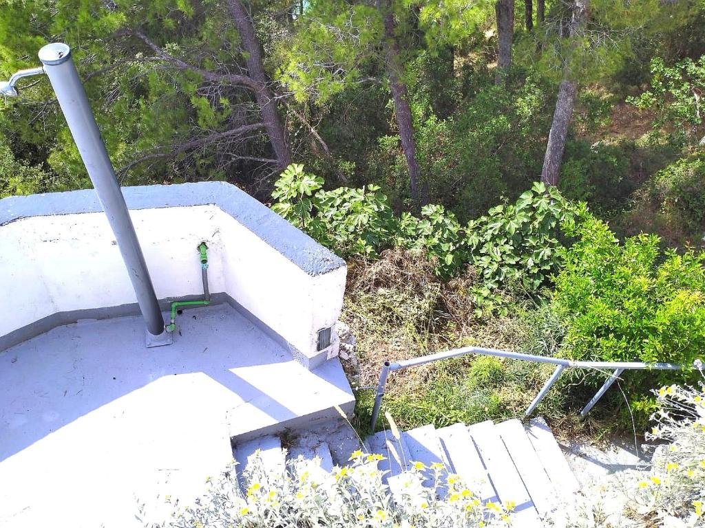 Vonkajšia záhrada v ubytovaní Beach state of art, Balica Rat