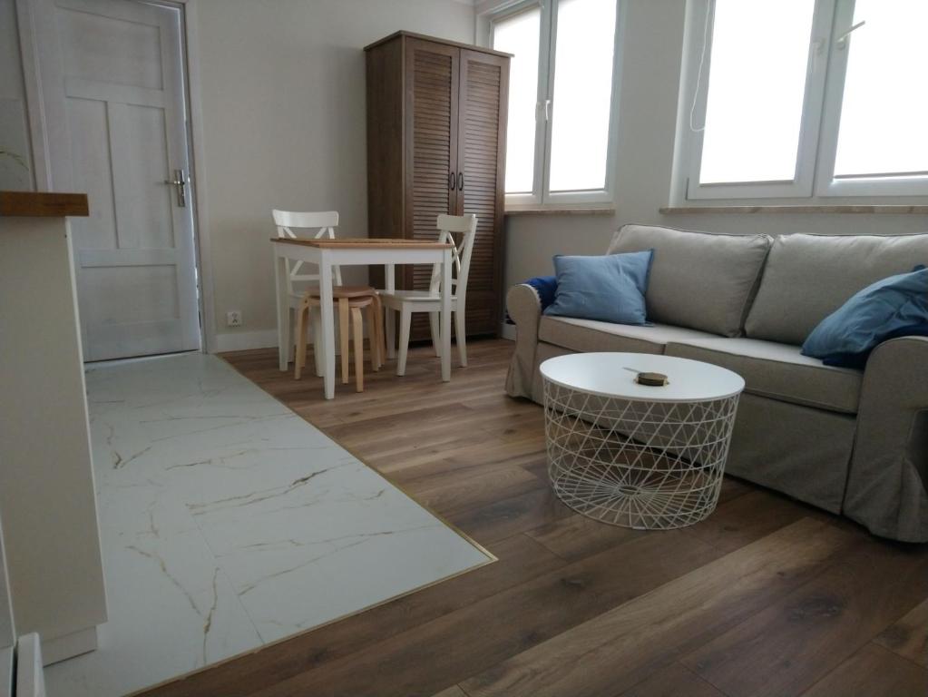 Posedenie v ubytovaní Nowe Apartamenty na Gryfa