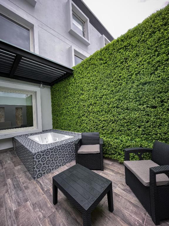 Posezení v ubytování Fato Hotel