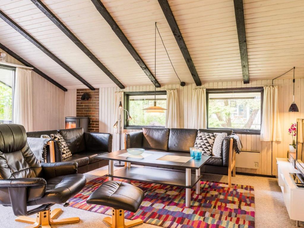 Posezení v ubytování Holiday home Nørre Nebel LXXIV