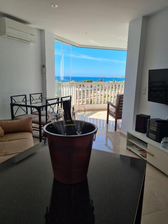 A television and/or entertainment centre at Room in Apartment - 1st line top floor apartment