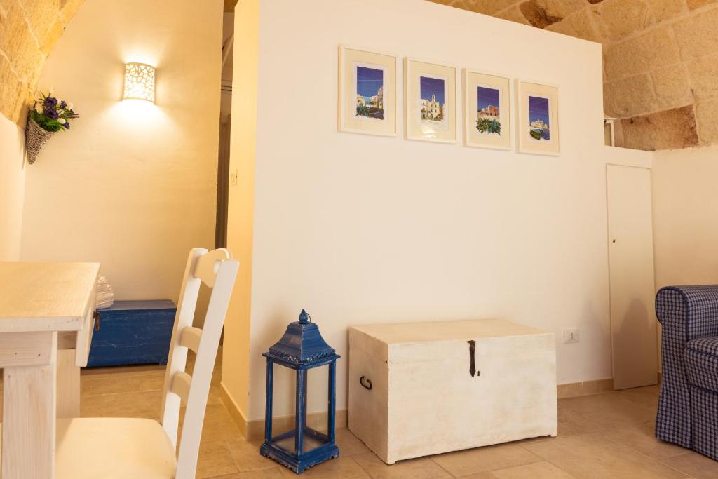 Część wypoczynkowa w obiekcie B&B Nel Blu Dipinto Di Blu