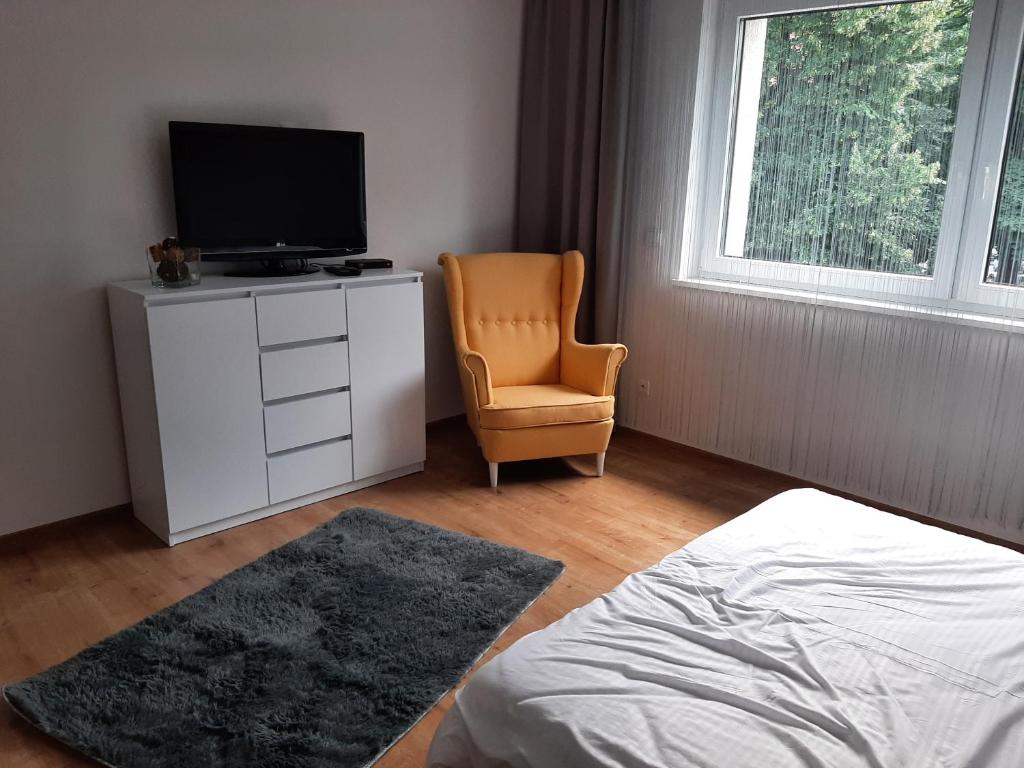 Łóżko lub łóżka w pokoju w obiekcie Vasco