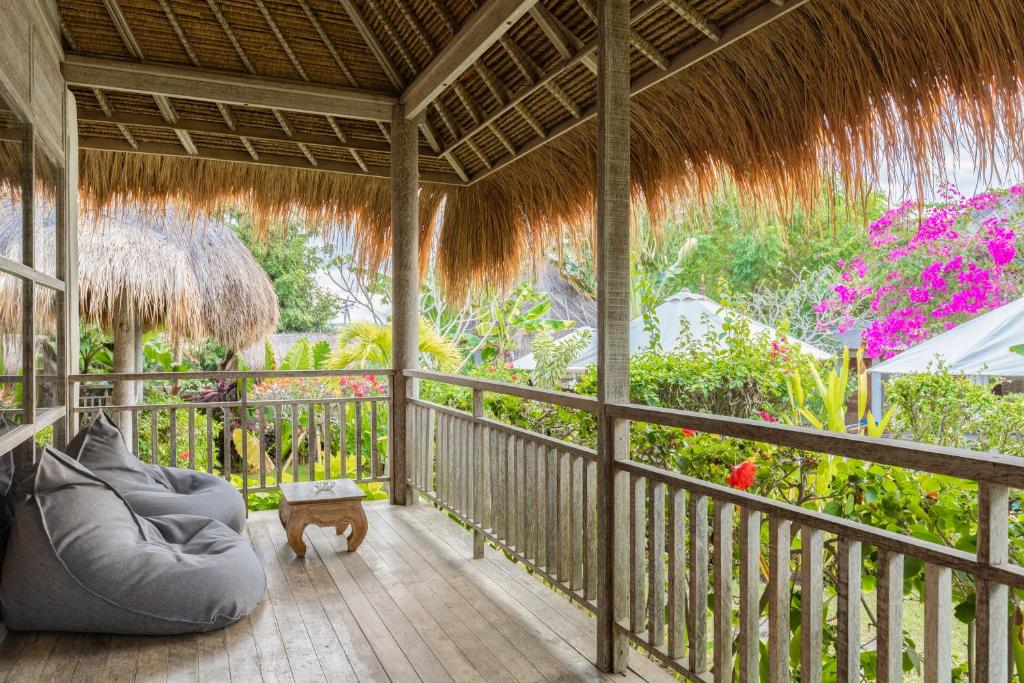 Zahrada ubytování Le Yanandra Bali Resort