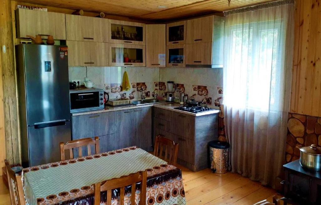 Kuchyň nebo kuchyňský kout v ubytování MATE Private Bathrooms