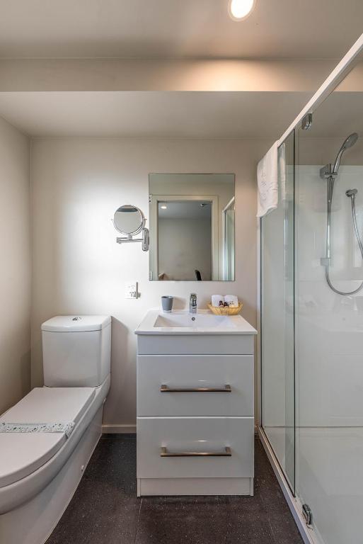 Koupelna v ubytování 311 Motel Riccarton
