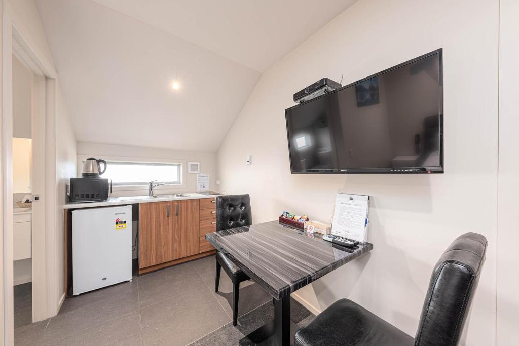 Kuchyň nebo kuchyňský kout v ubytování 311 Motel Riccarton