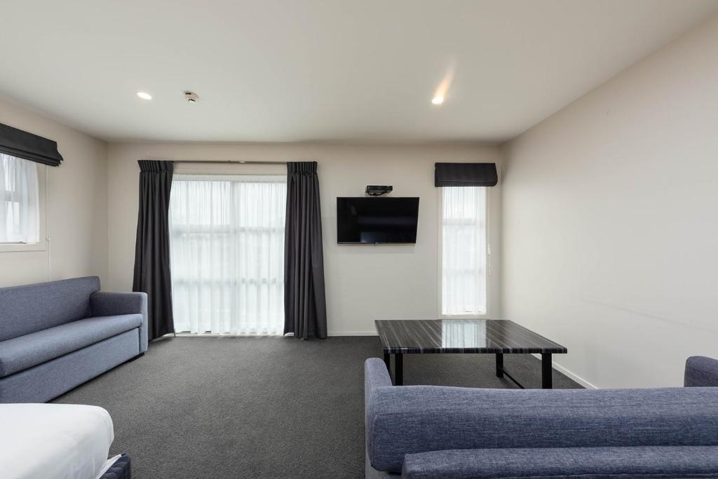 TV a/nebo společenská místnost v ubytování 311 Motel Riccarton