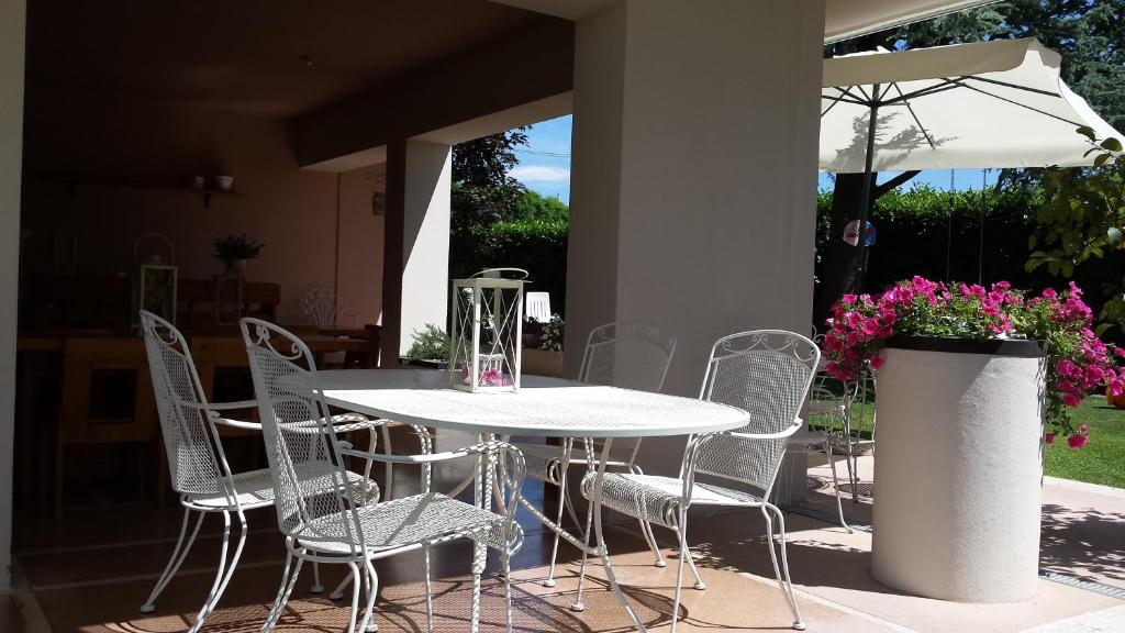 Patio nebo venkovní prostory v ubytování B&B Villa Bianca