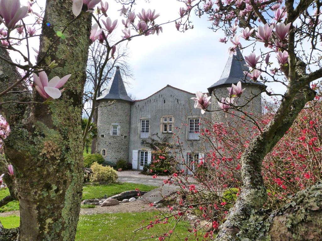 Zahrada ubytování Château de Vidaussan