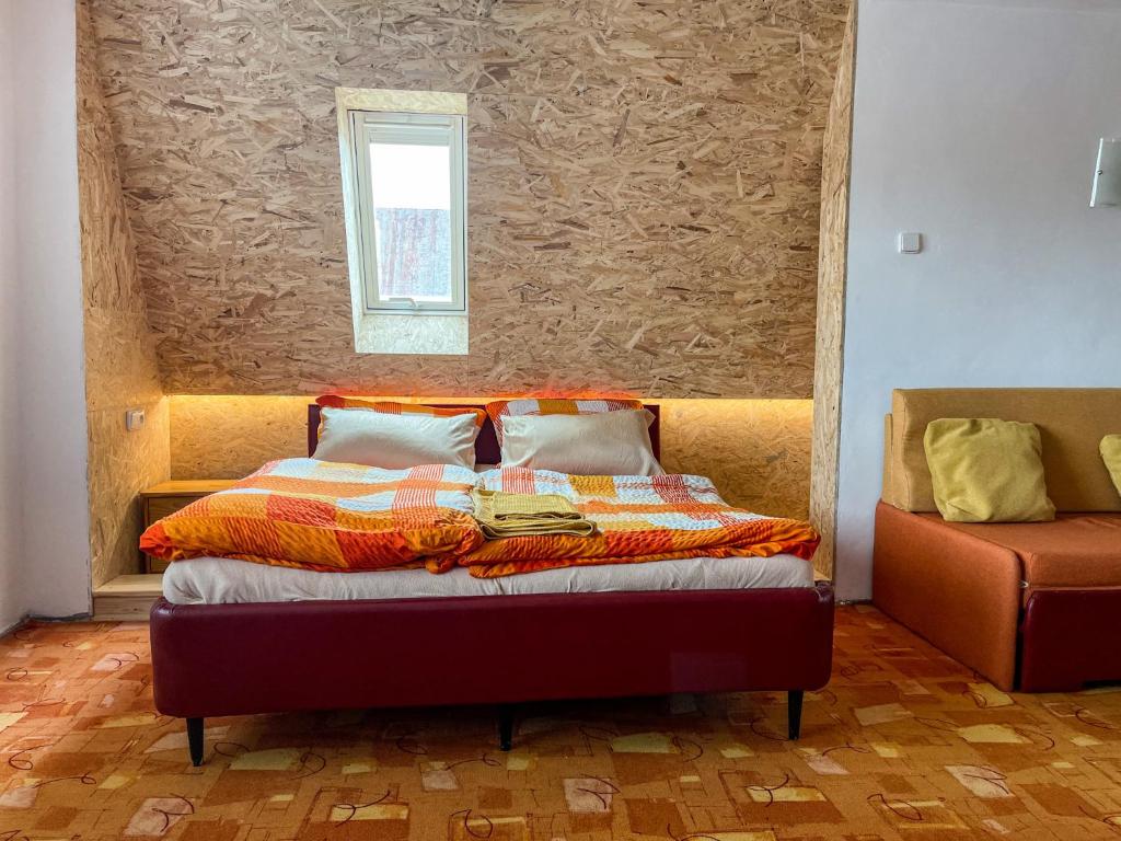 Postel nebo postele na pokoji v ubytování Guest House Privát Štrba