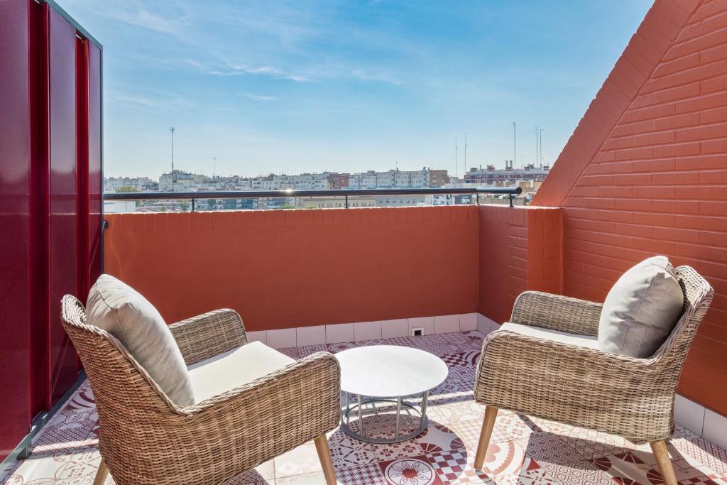 Zona de estar de Eurostars Guadalquivir