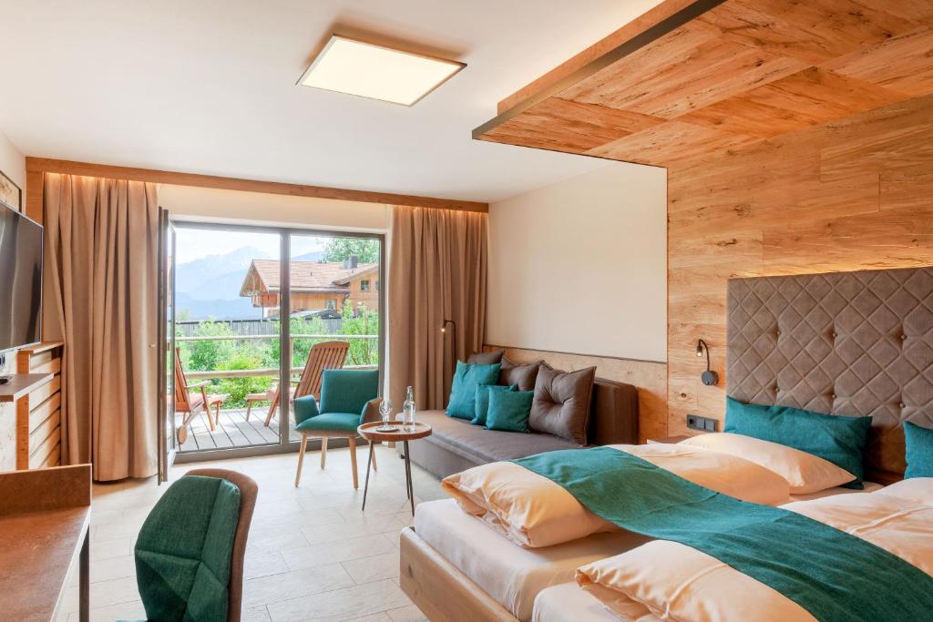 Biohotel Eggensberger - Quarto Duplo Superior Com Varanda Ou Terraço