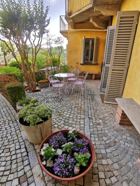 Ogród w obiekcie Casa Pressenda Apartment