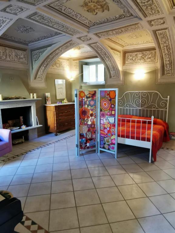 Część wypoczynkowa w obiekcie Casa Pressenda Apartment