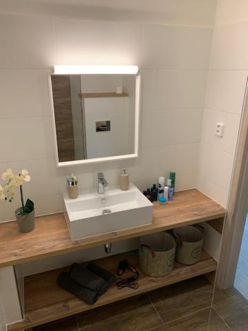Vannituba majutusasutuses Apartmány LUXOR