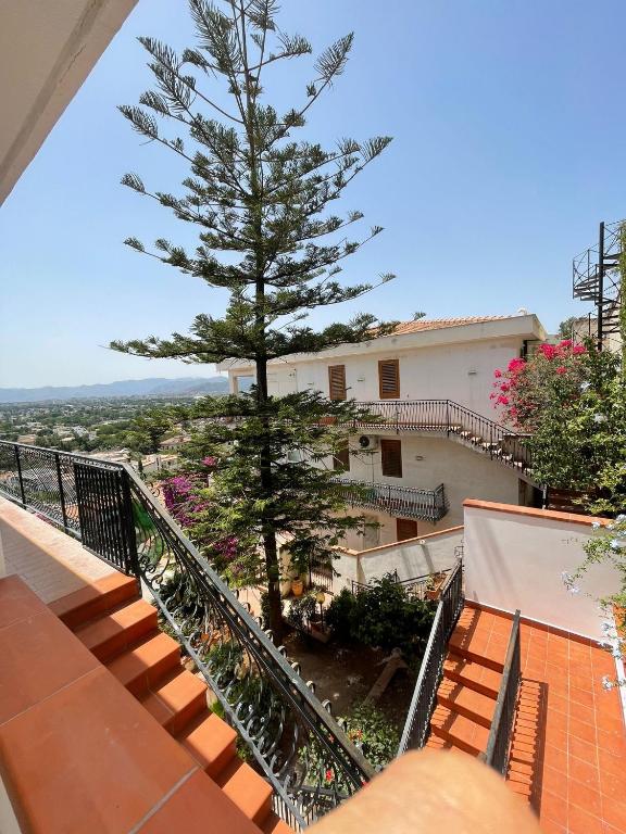 Balkón alebo terasa v ubytovaní il sogno di Saffo