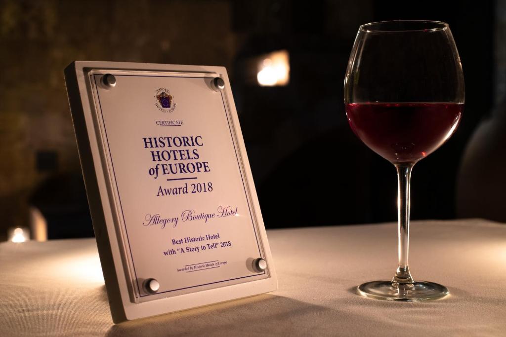 Nápoje v ubytování Allegory Boutique Hotel
