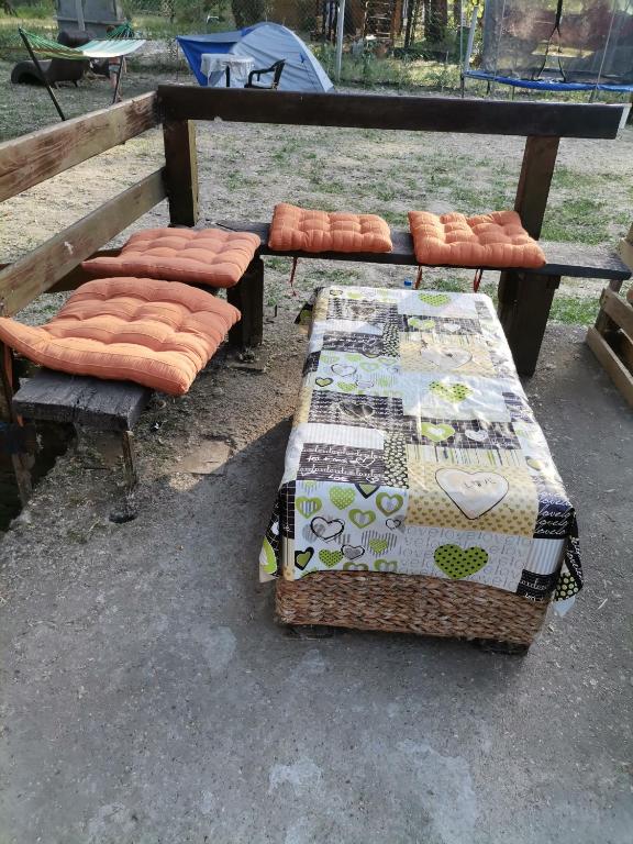 תמונה מהגלריה של EXIT Camping with bungalow, mobile home, tents, and empty spots with private acces to the beach בנובי סאד