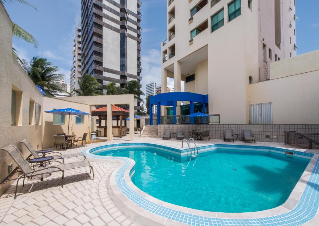 Swimming pool sa o malapit sa Costa Mar Recife Hotel by Atlantica