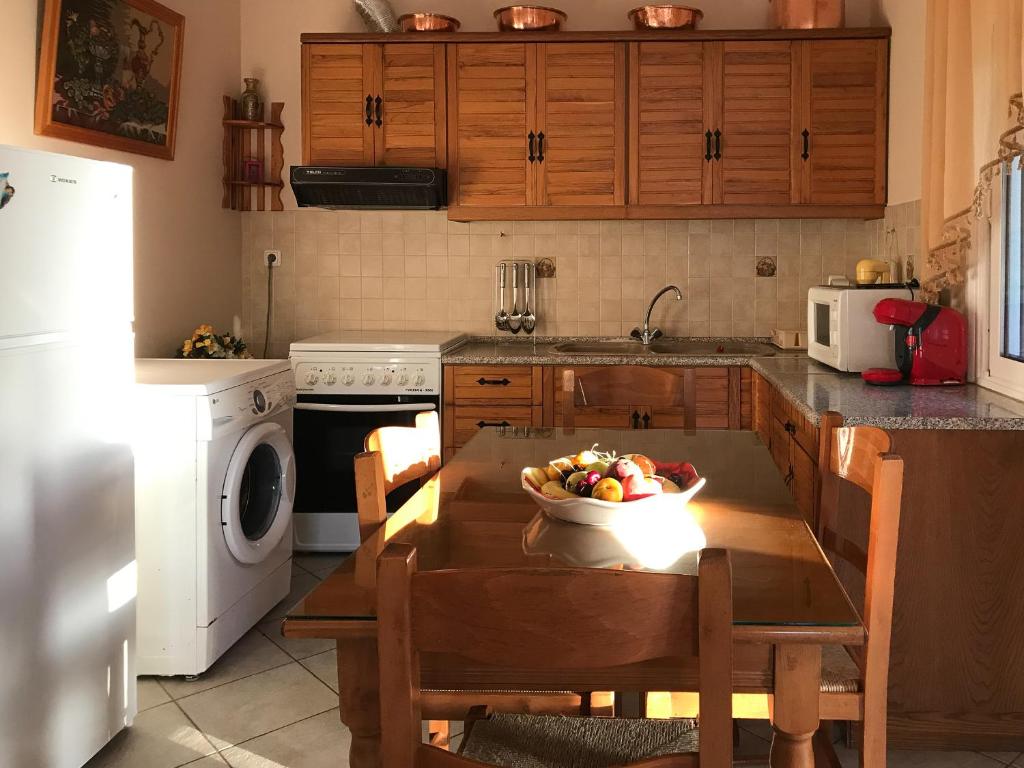 Kuchyň nebo kuchyňský kout v ubytování D & K Guest House