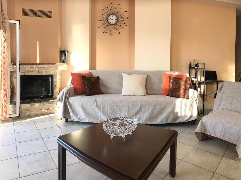Posezení v ubytování D & K Guest House