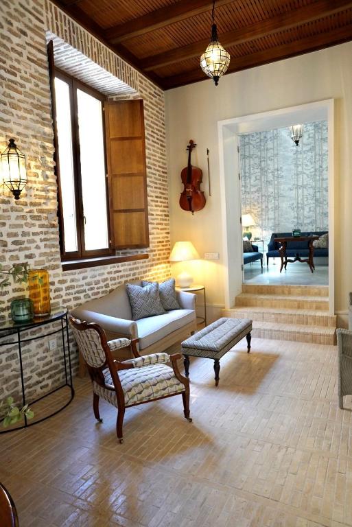 Posezení v ubytování Hotel Amadeus Sevilla