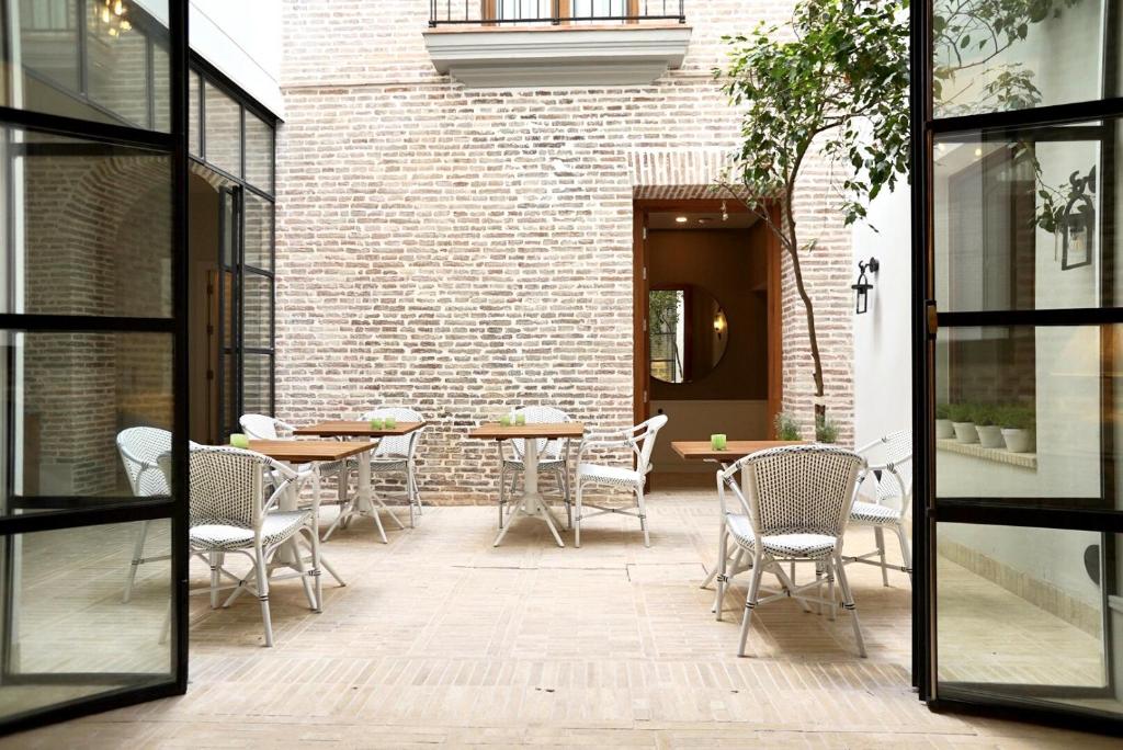 Patio nebo venkovní prostory v ubytování Hotel Amadeus Sevilla