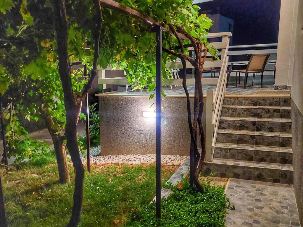 Zahrada ubytování Apartments Marina
