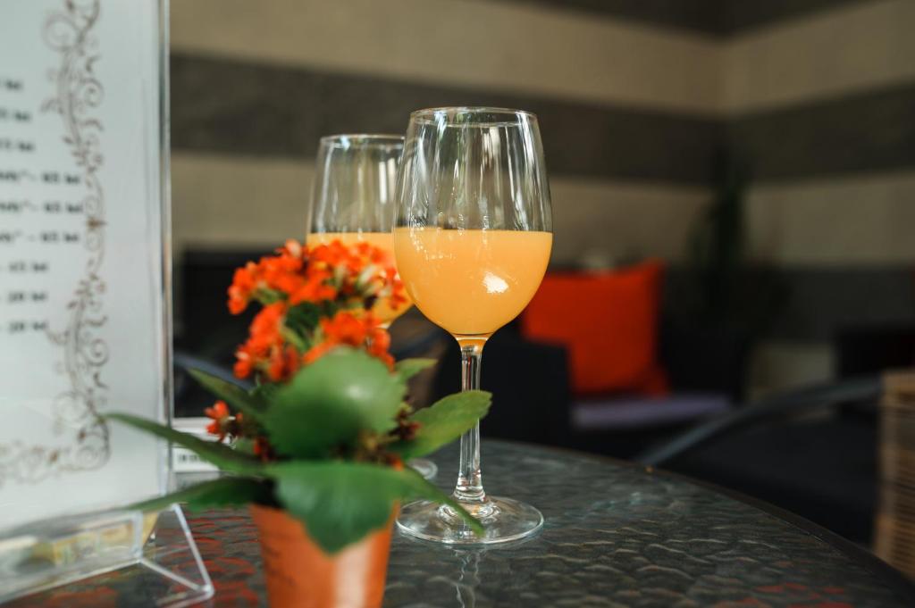 Nápoje v ubytování TipTop Hotel CITY CENTER