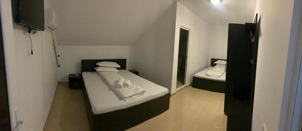 Postel nebo postele na pokoji v ubytování Robiall