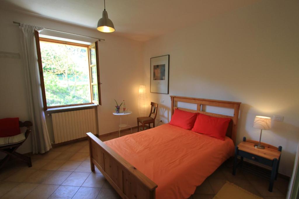 Postel nebo postele na pokoji v ubytování Casa Calendula
