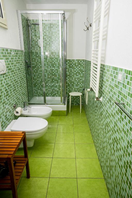 Koupelna v ubytování Casa Junno