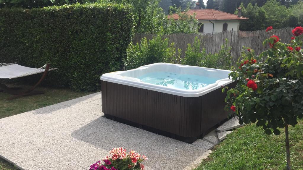 Zahrada ubytování Albergo Miramonti