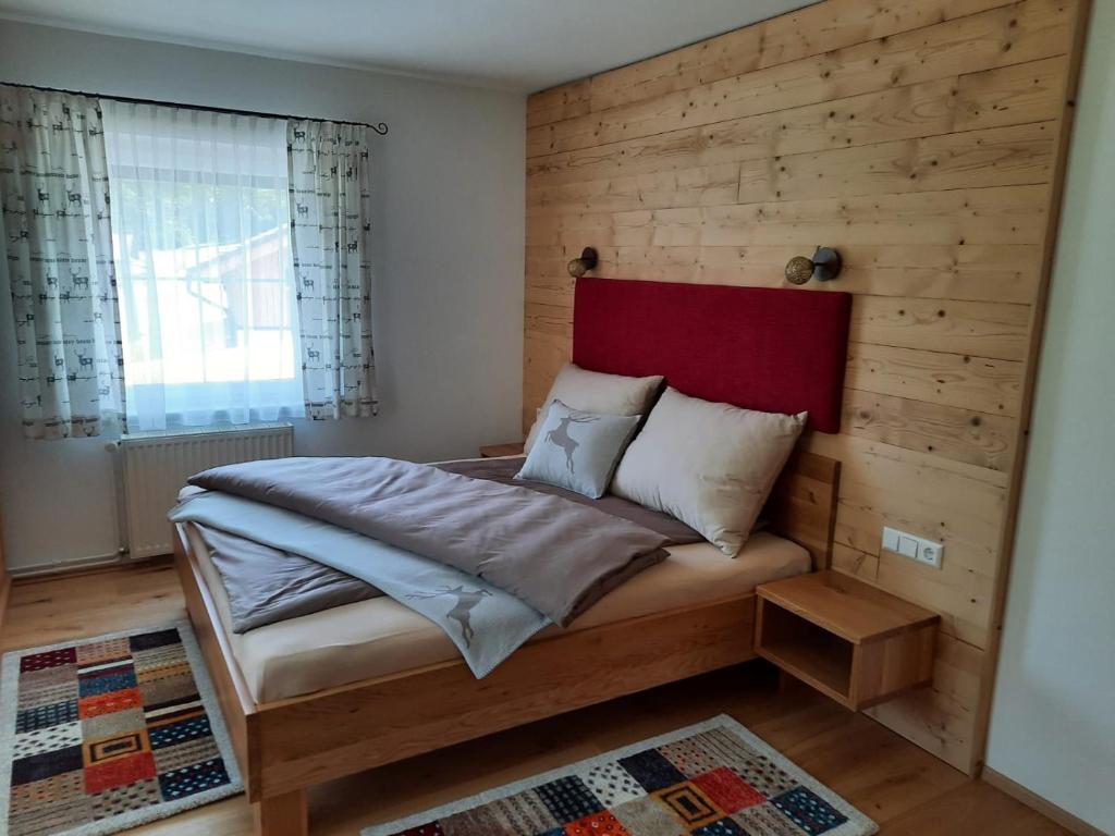 Ліжко або ліжка в номері Naturidyll Brunner