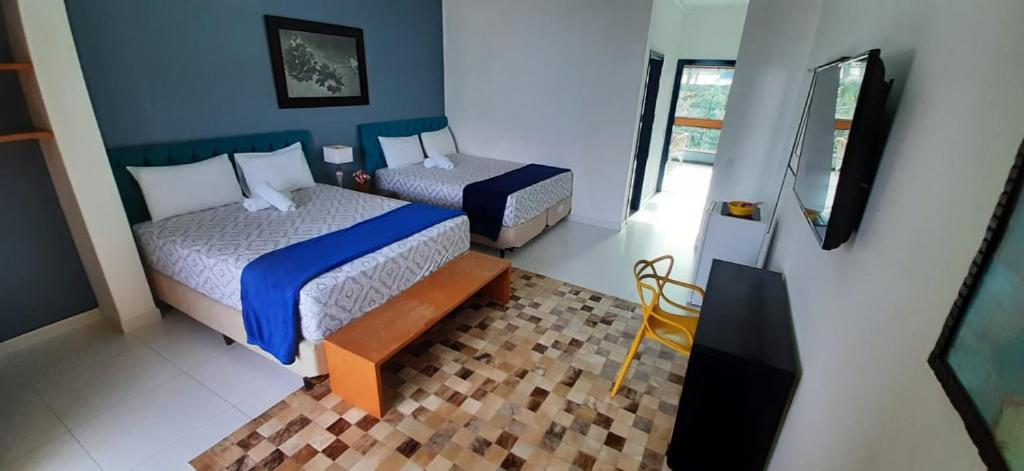 Pousada Stand Up! Guarujá - Reina Suite Con Vista Al Mar