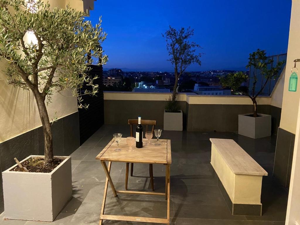 Balkón alebo terasa v ubytovaní 5-Rooms Apartment