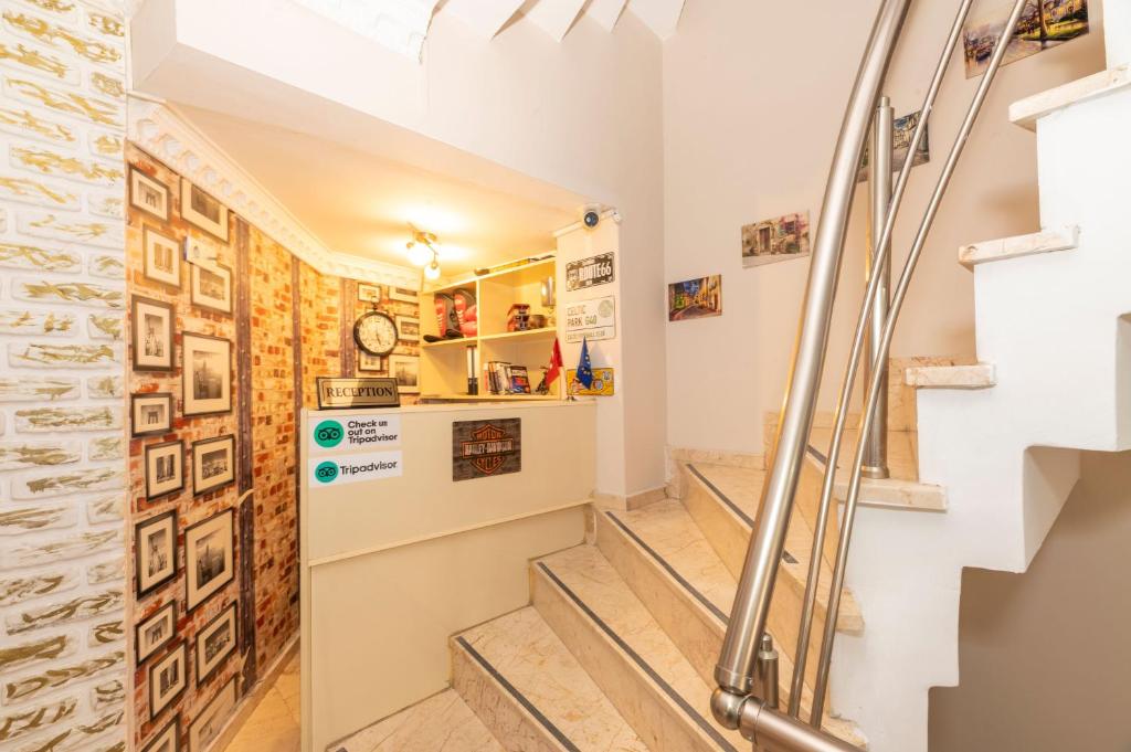 Kuchyň nebo kuchyňský kout v ubytování Marida Residence - Istanbul Taksim