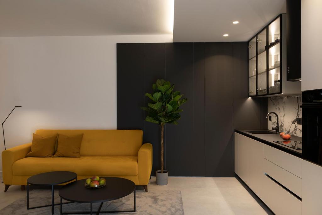 Kuchyňa alebo kuchynka v ubytovaní Apartman Mali raj