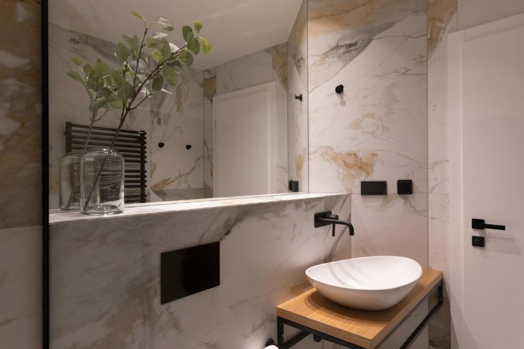 Kúpeľňa v ubytovaní Apartman Mali raj