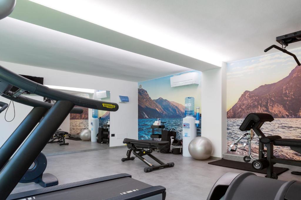 Fitness centrum a/nebo fitness zařízení v ubytování Hotel Campagnola