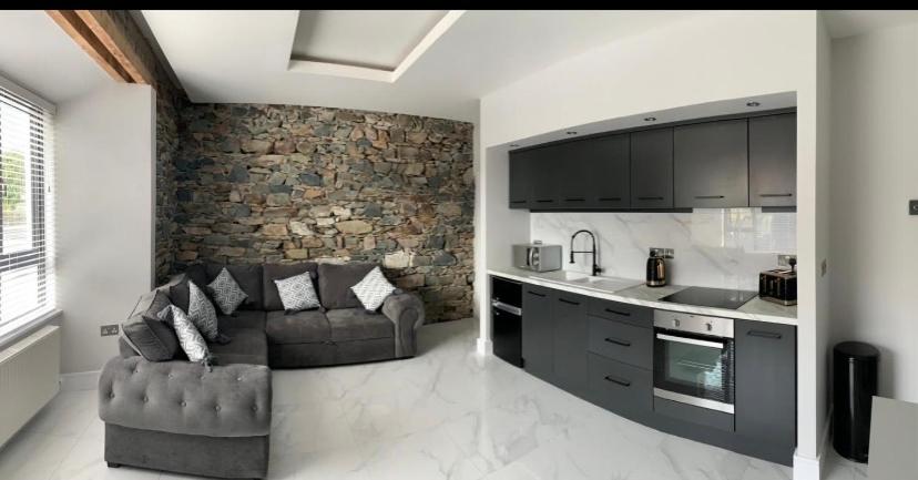 Kuchyň nebo kuchyňský kout v ubytování Lisvarna House