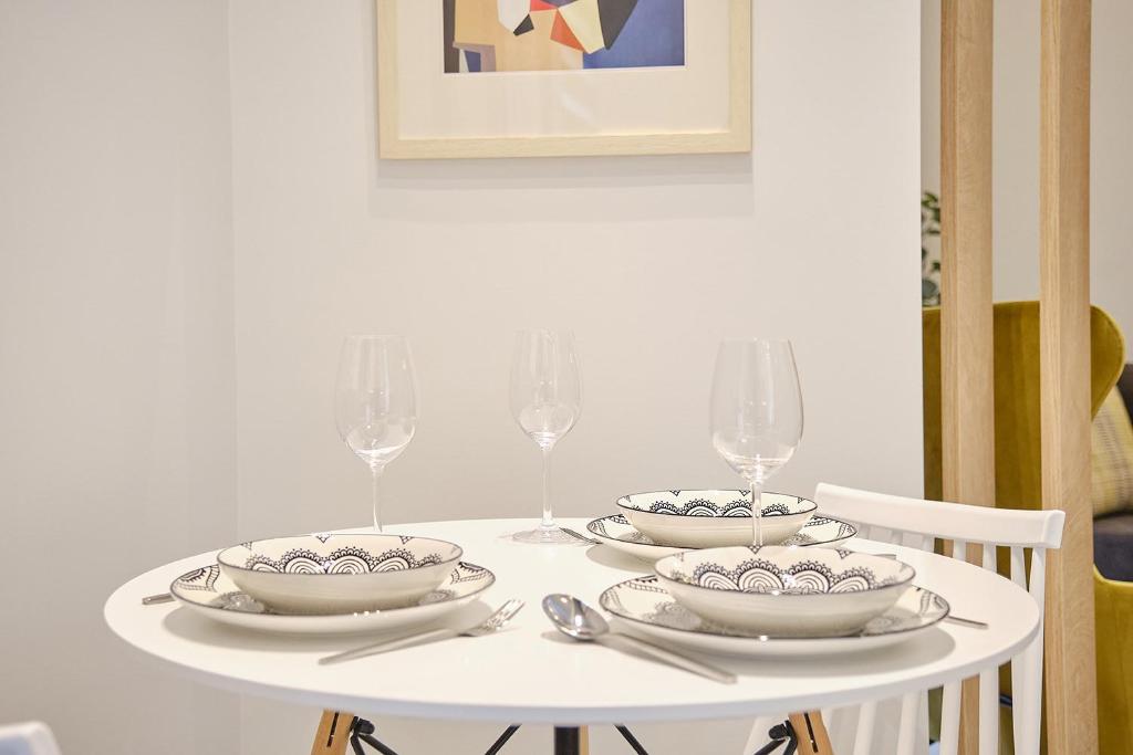 Nápoje v ubytování Elegant Central Apartment Veria - με ενδοδαπέδια θέρμανση!!!