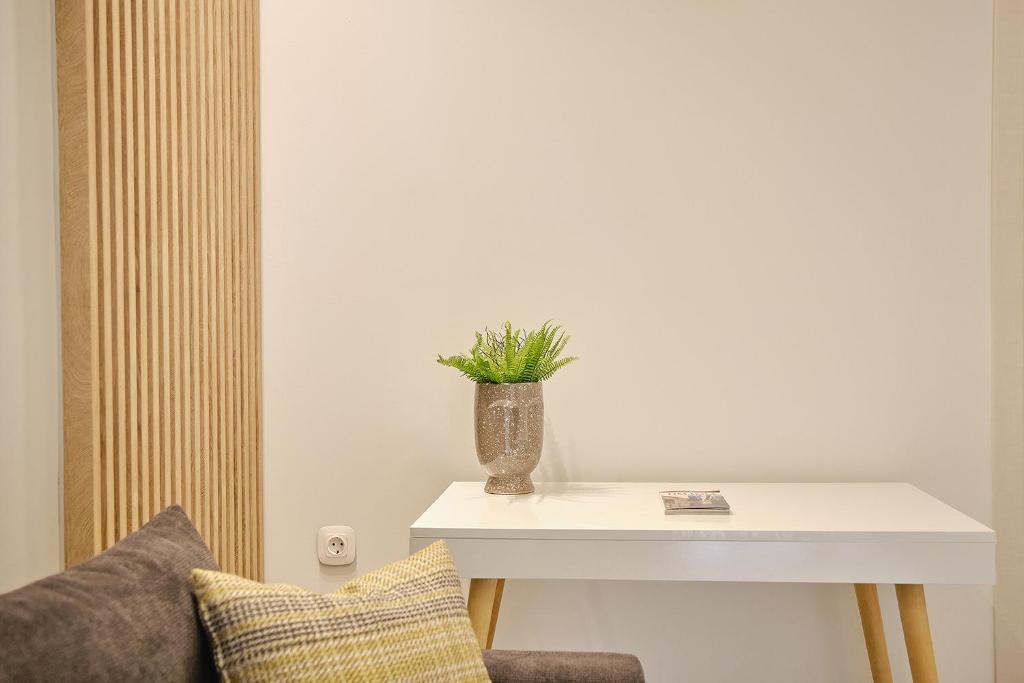 Posezení v ubytování Elegant Central Apartment Veria - με ενδοδαπέδια θέρμανση!!!