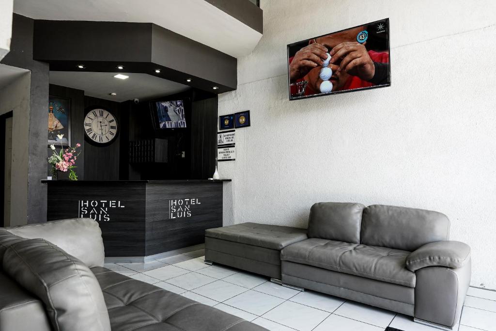 Posezení v ubytování Hotel San Luis