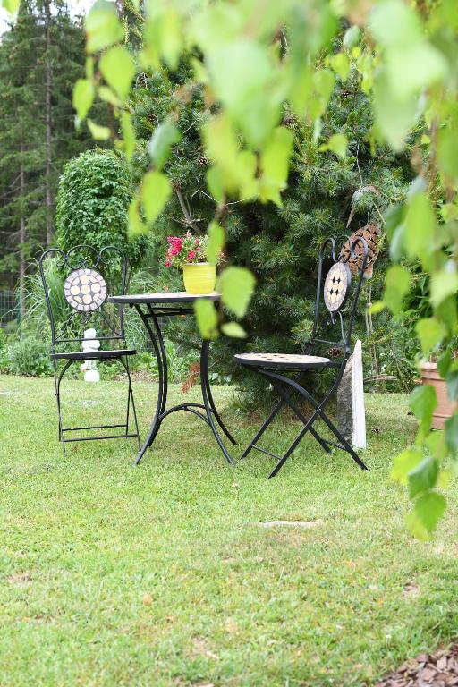 Zahrada ubytování Ferienwohnung Moser