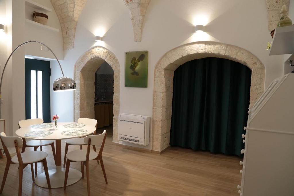 Posezení v ubytování Chianca d l'ora - White Stone Suite