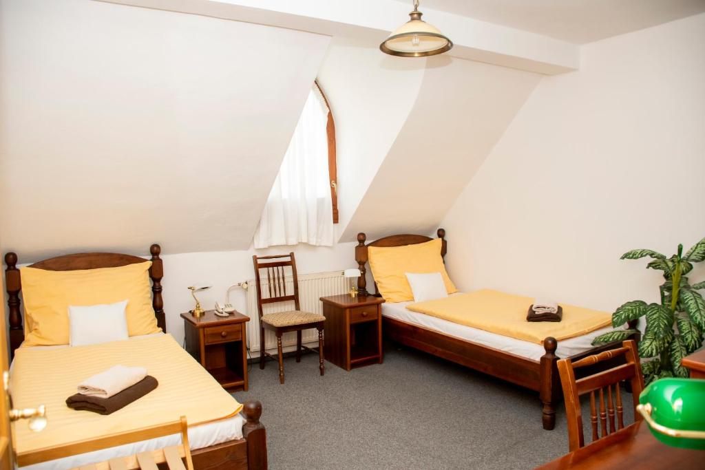 Postel nebo postele na pokoji v ubytování Lafayette