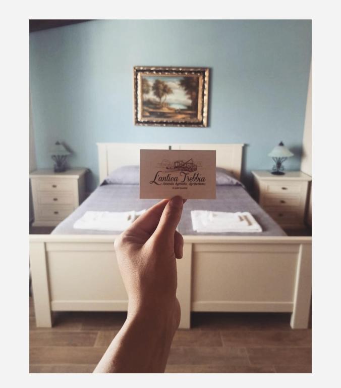 Posteľ alebo postele v izbe v ubytovaní L' Antica Trebbia - Rooms