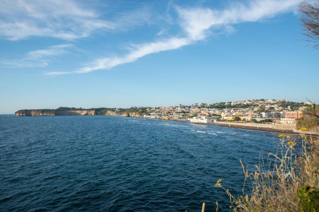 a view of a large body of water at Insula Boutique Hotel in Procida